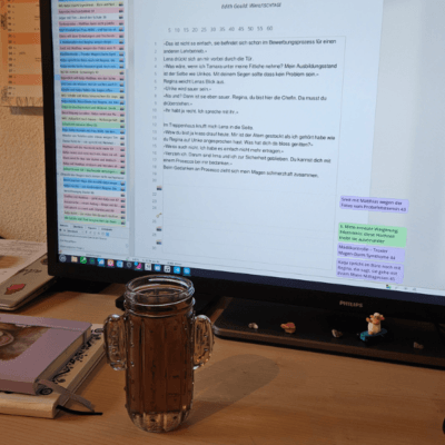 Schreiben mit Papyrus
